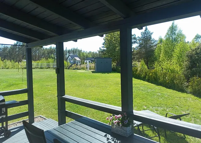 Na Kaszubach, Borowy Mlyn, Jezioro Gwiazda, Sauna, 2 Semesterbostad *