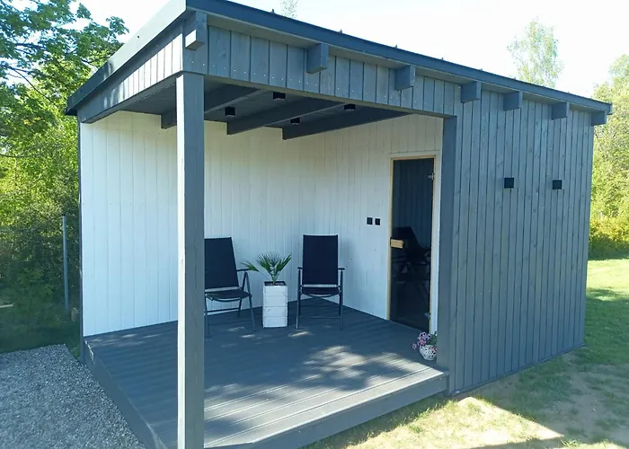 Na Kaszubach, Borowy Mlyn, Jezioro Gwiazda, Sauna, 2