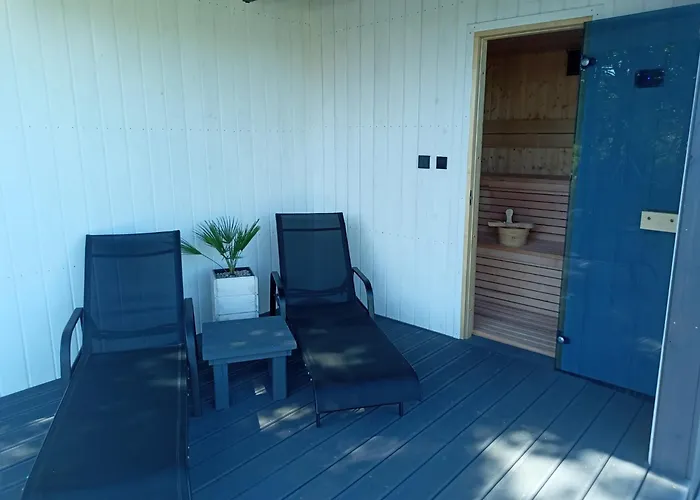 Na Kaszubach, Borowy Mlyn, Jezioro Gwiazda, Sauna, 2 Semesterbostad *